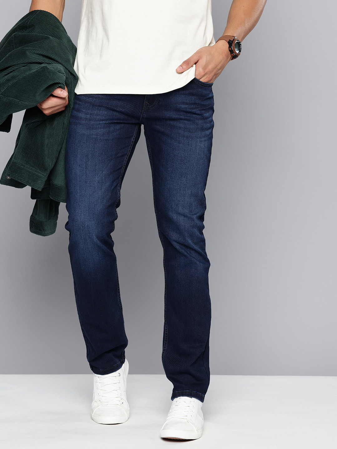 Mufti Men BOM 061 Straight Fit Stretchable Jeans