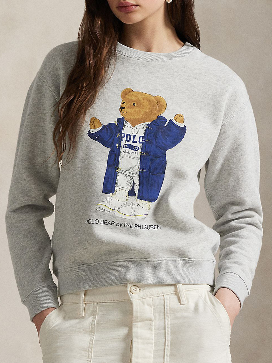 Polo Ralph Lauren Women Cotton Round Neck Sweater