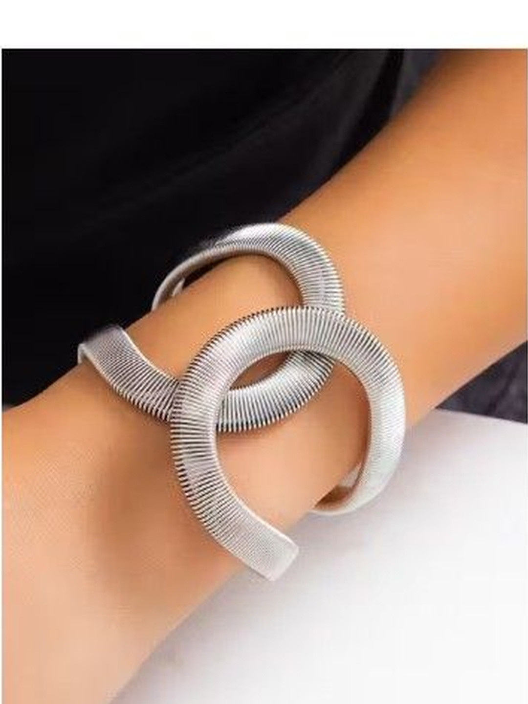 Korean Silver Plated Cuff
