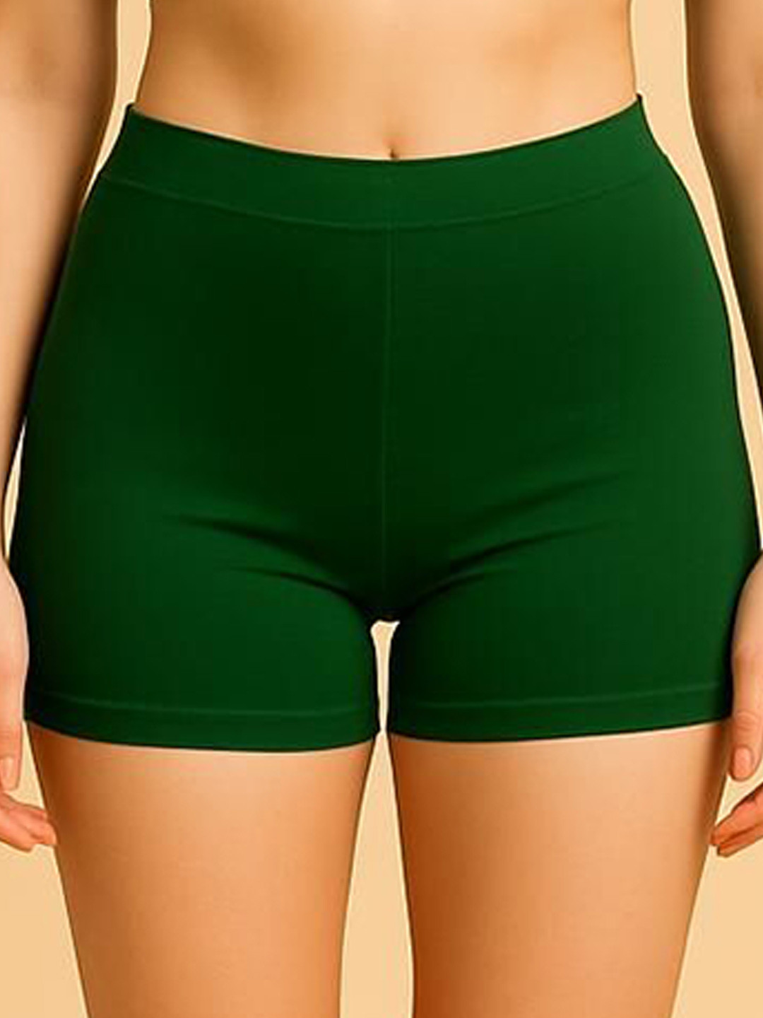 ULLAS High Coverage Super Combed Cotton Boy Shorts Briefs US1 SBT-33 Olive XS-1
