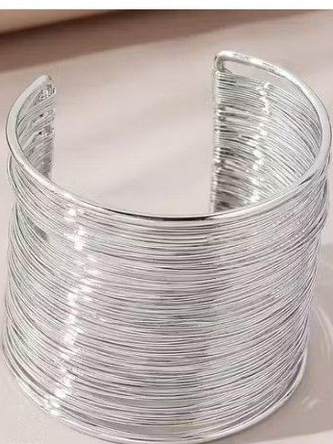 Korean Silver Plated Cuff