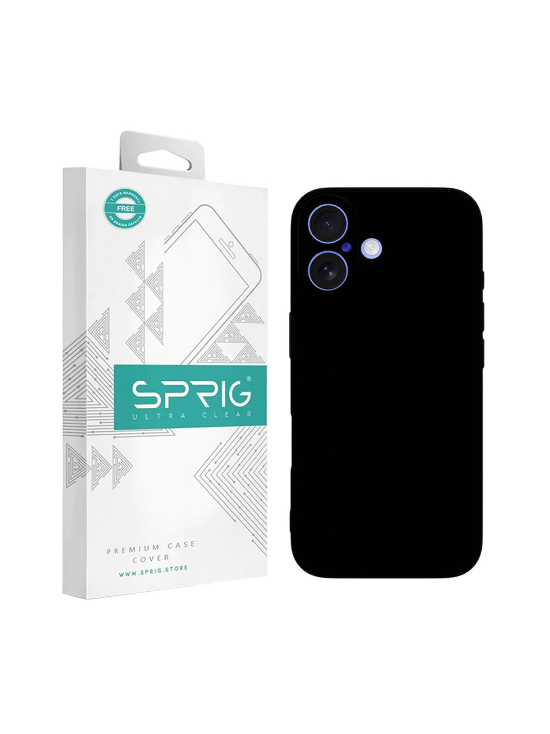 SPRIG iPhone 17 Pro Max Impact Resistant Back Cover