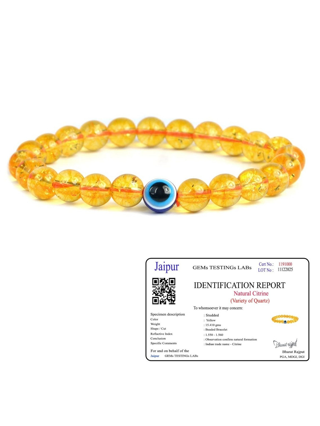 SENROAR Adult Buddha Charm Bracelet