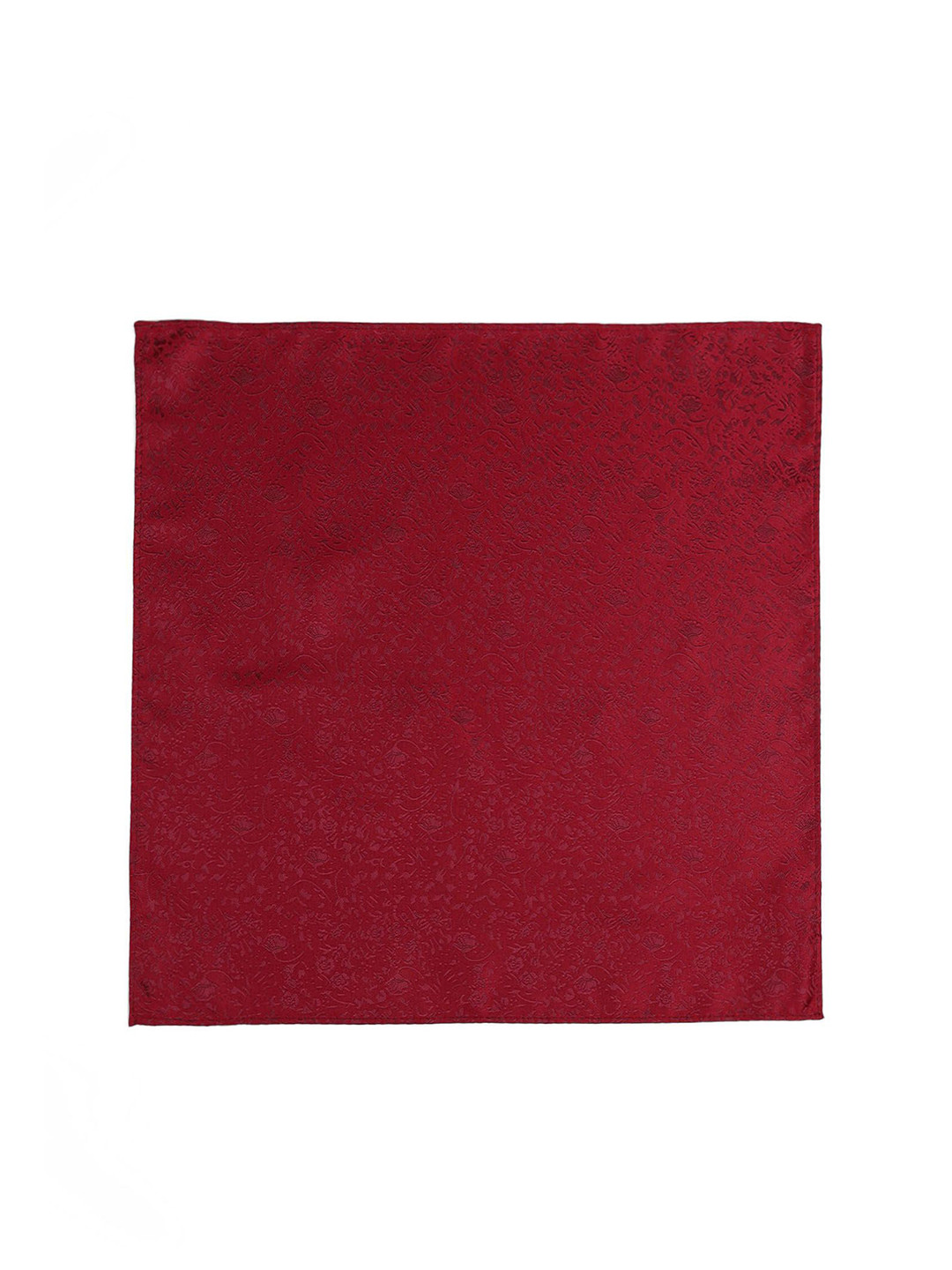 Arrow Men Red Printed Twill Pocket Squares