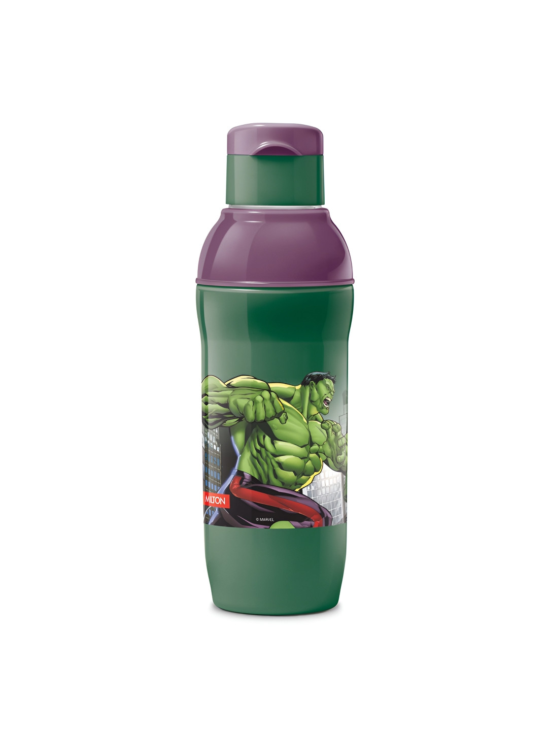 Milton Kids Green Marvel Stainless Steel Slim 600 Insulated Water Bottle 490 ml