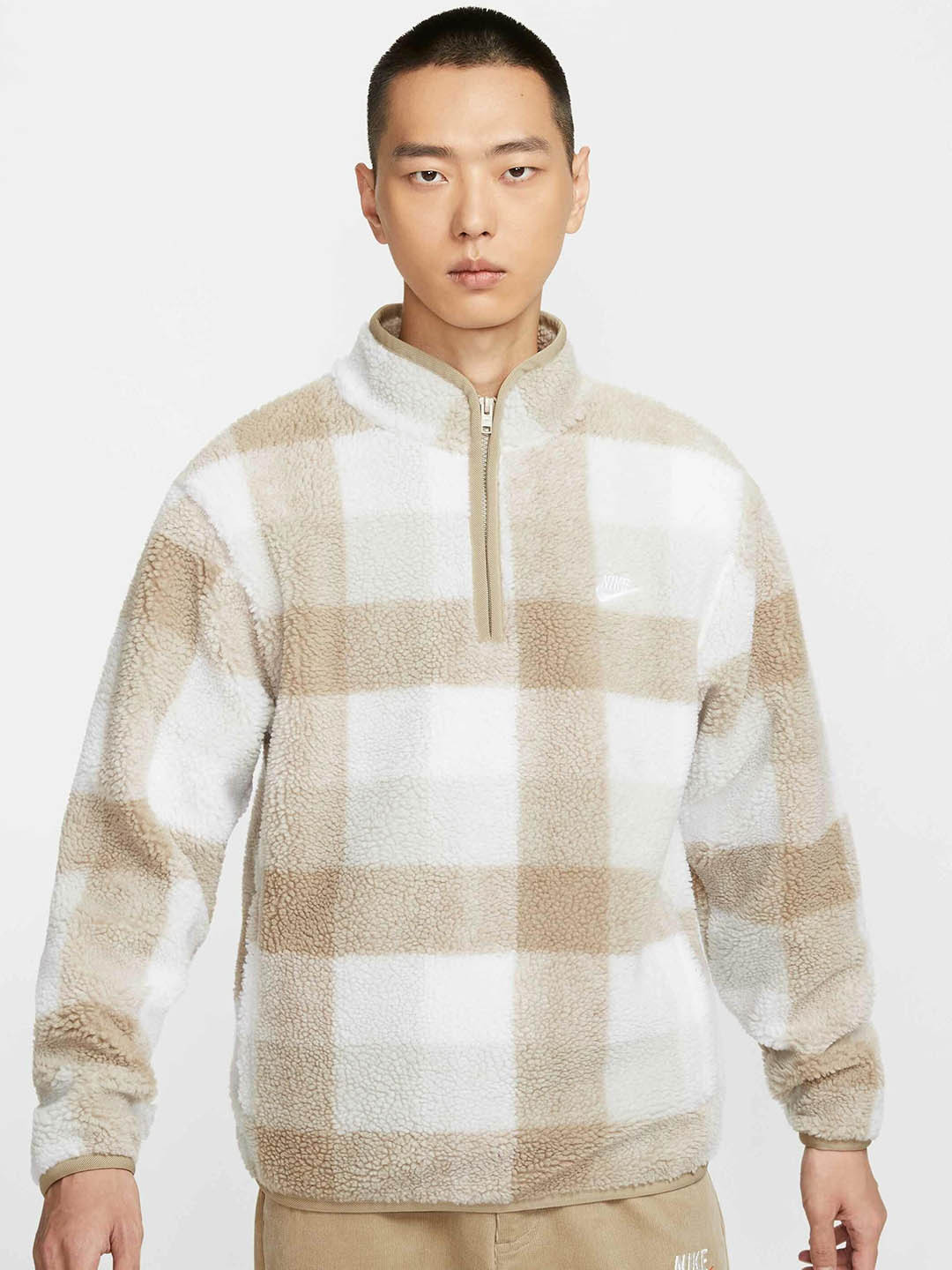 Nike Club Men's Winterized Half-Zip Jacket