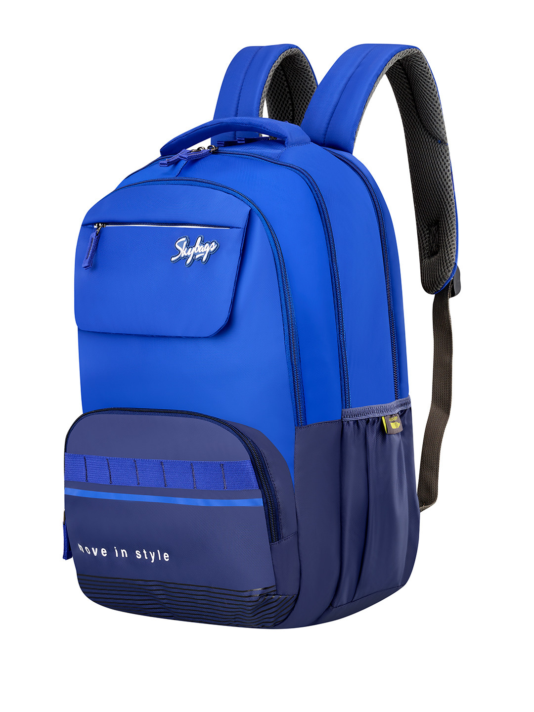 Skybags Unisex Kids School Backpack with Tiffin Pocket & Rain Cover