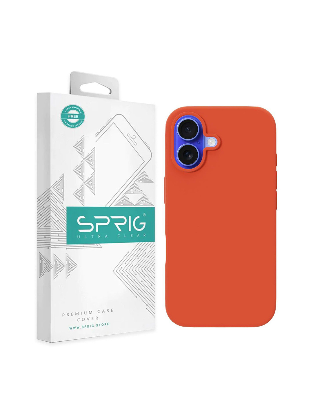SPRIG iPhone 17 Silicone Back Cover