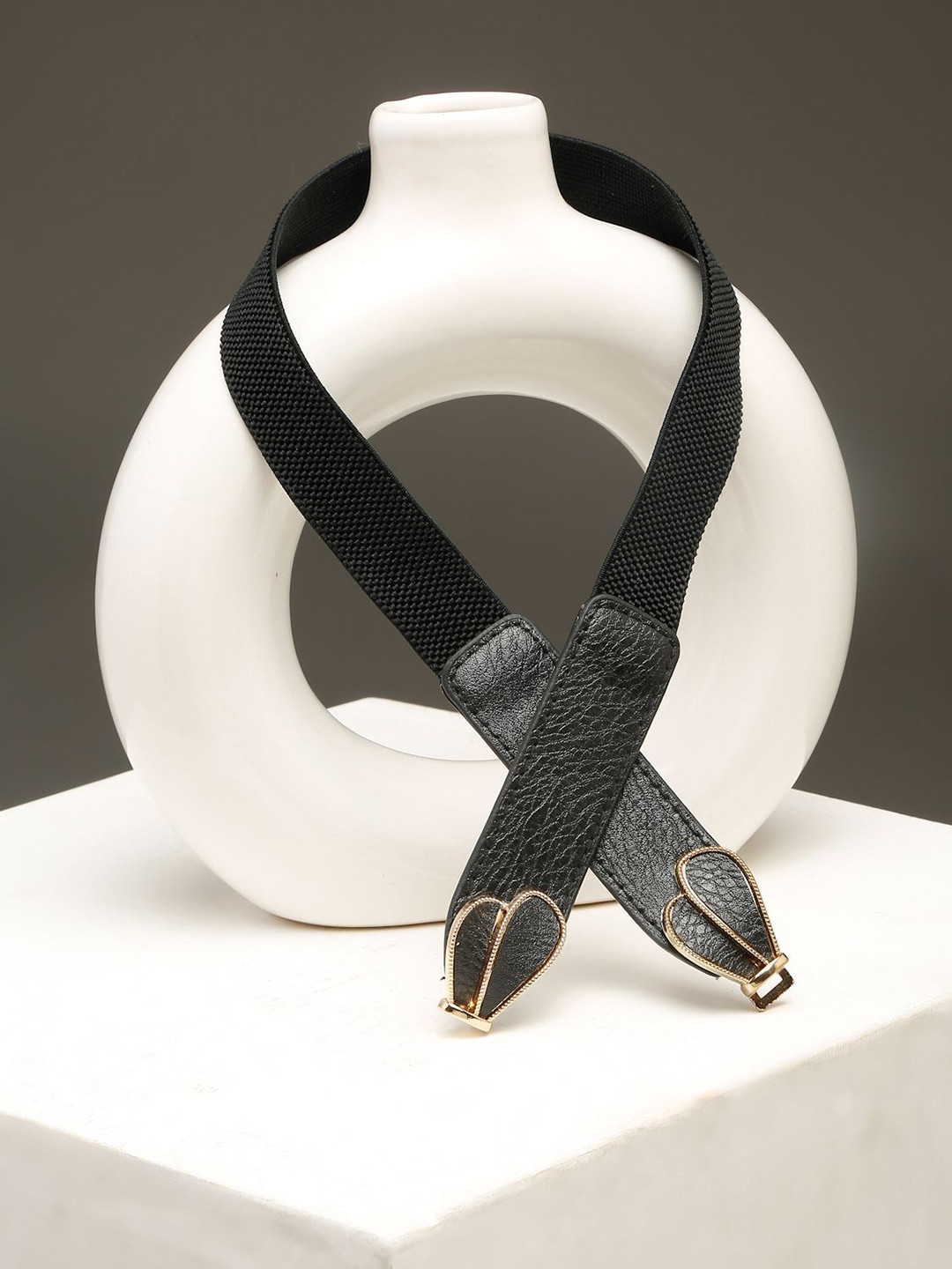 TYBELT Women Stretchable Belt with Interlock Closer