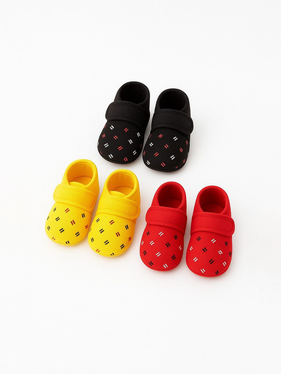 KING TRADERS Kids Pack of 3 Cotton Booties