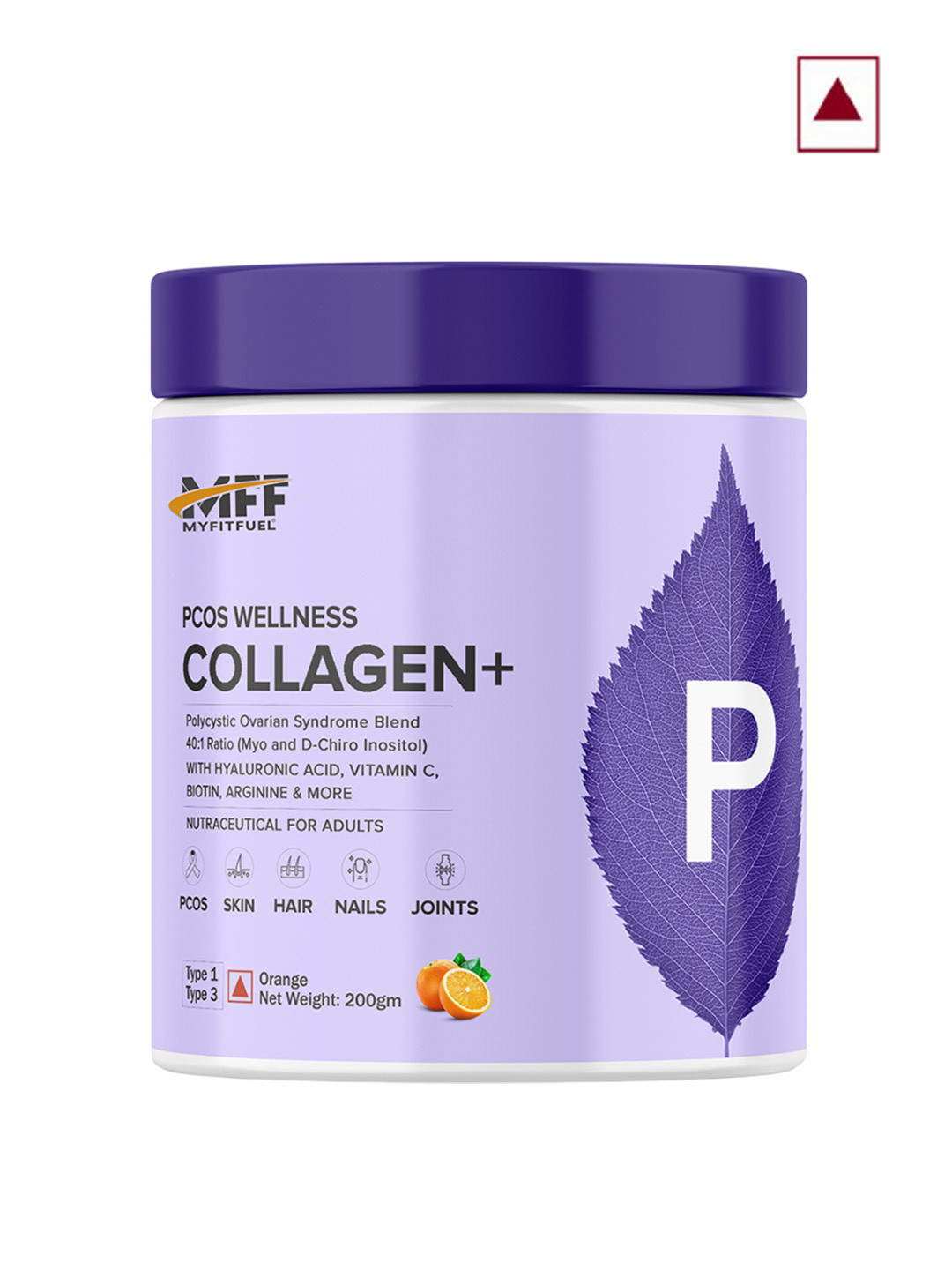 MyFitFuel PCOS Wellness Collagen Peptides - 200 g