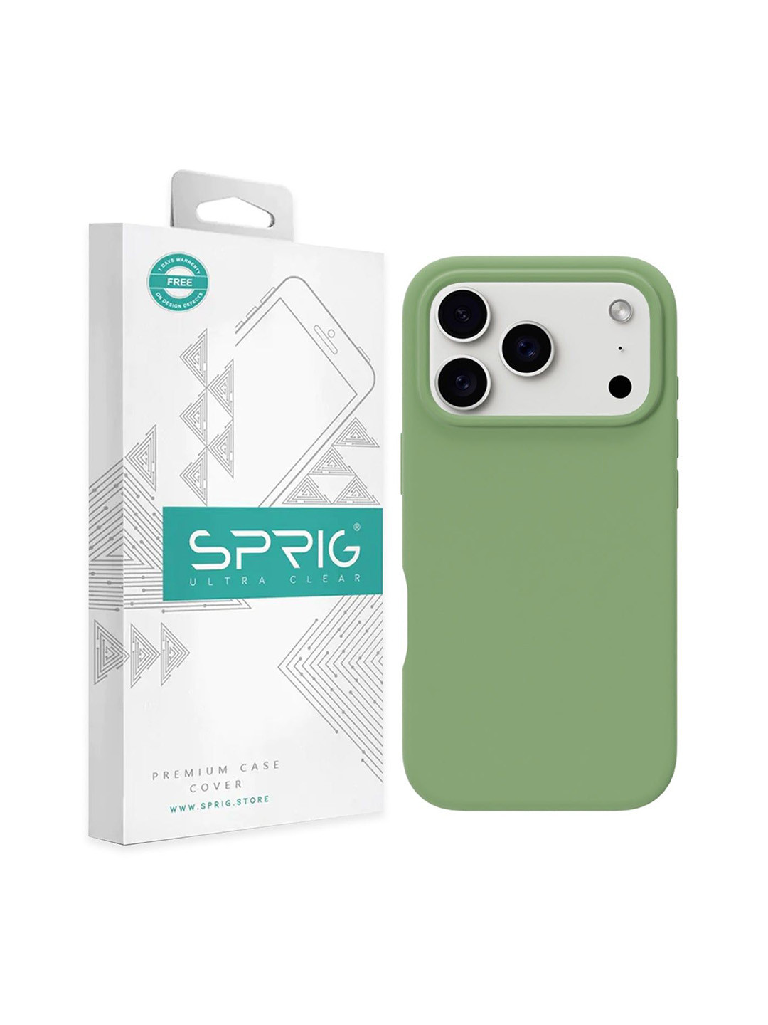 SPRIG Liquid Silicone iPhone 17 Pro Bumper Case