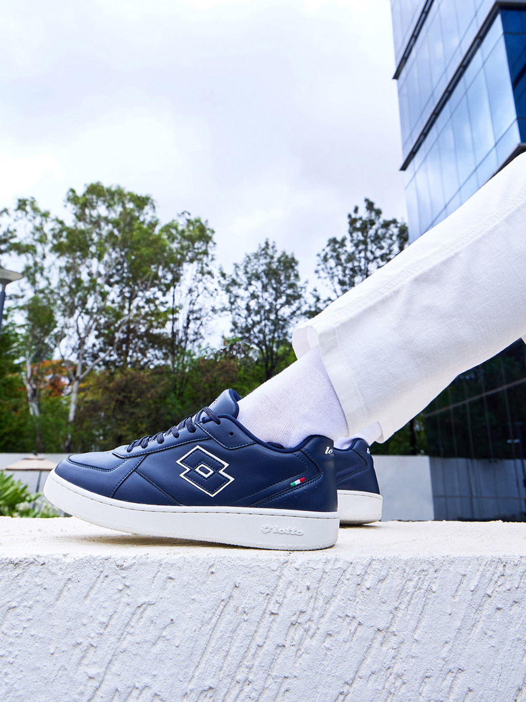 Lotto Men Autograph Nxt Navy Sneakers