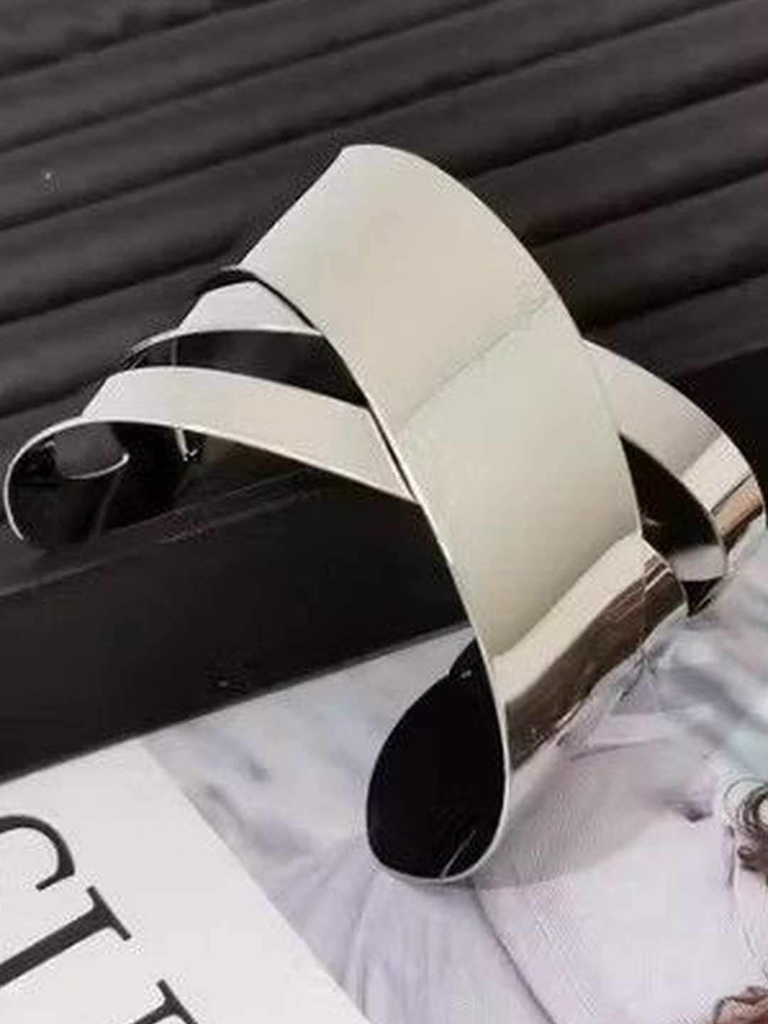 Korean Silver Plated Cuff