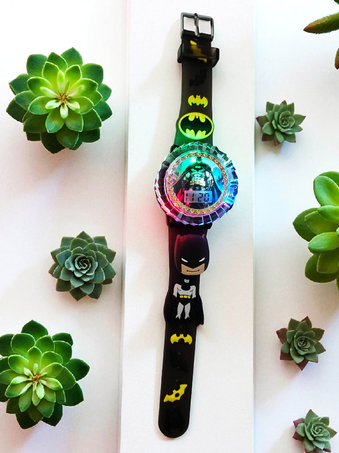 V.R.ENTERPRISES Boys Printed Dial & Straps Digital Automatic Watch WT 2510