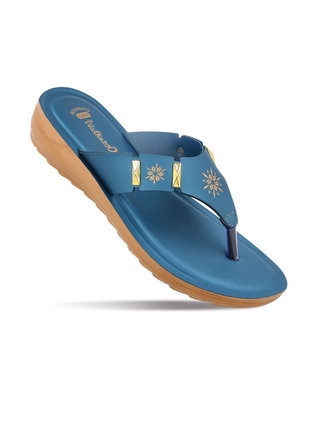 Walkaroo Women Blue Sandals