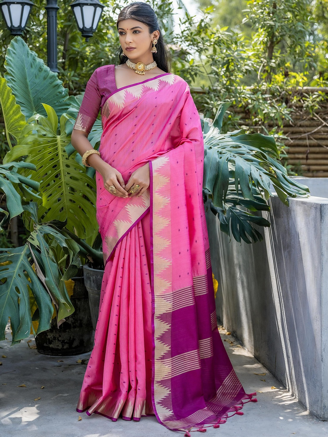 Kriyansh Women Rose Sarees