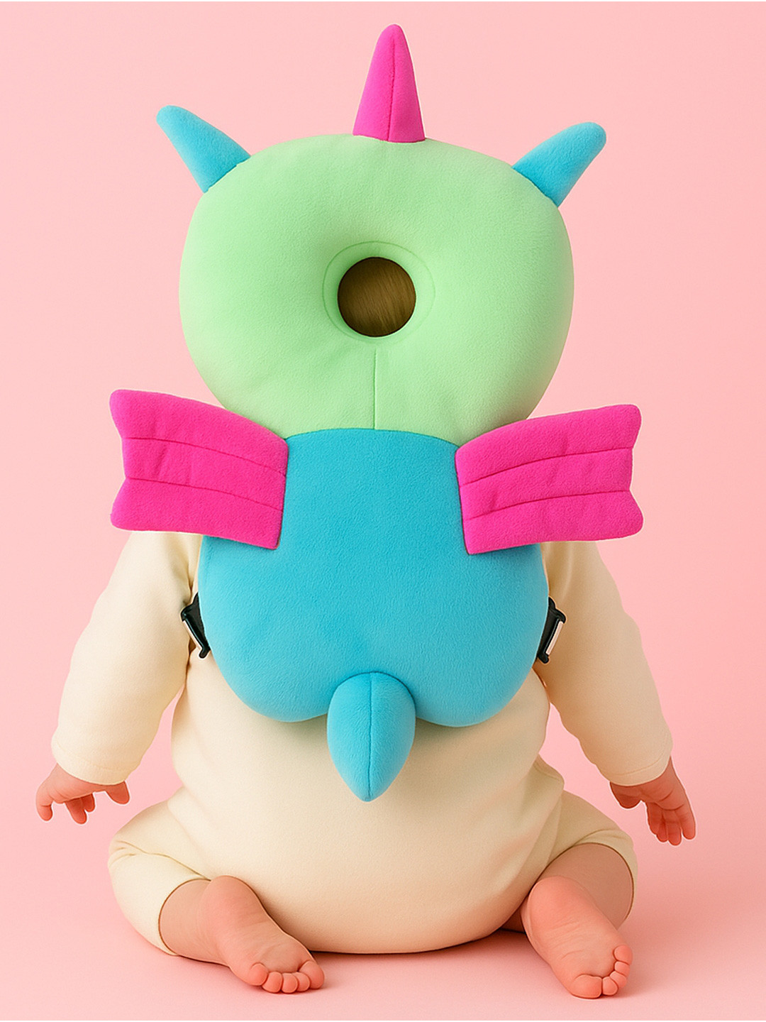 Smartots Kids Adorable Unicorn Shape Head and Back Protector Soft Toy