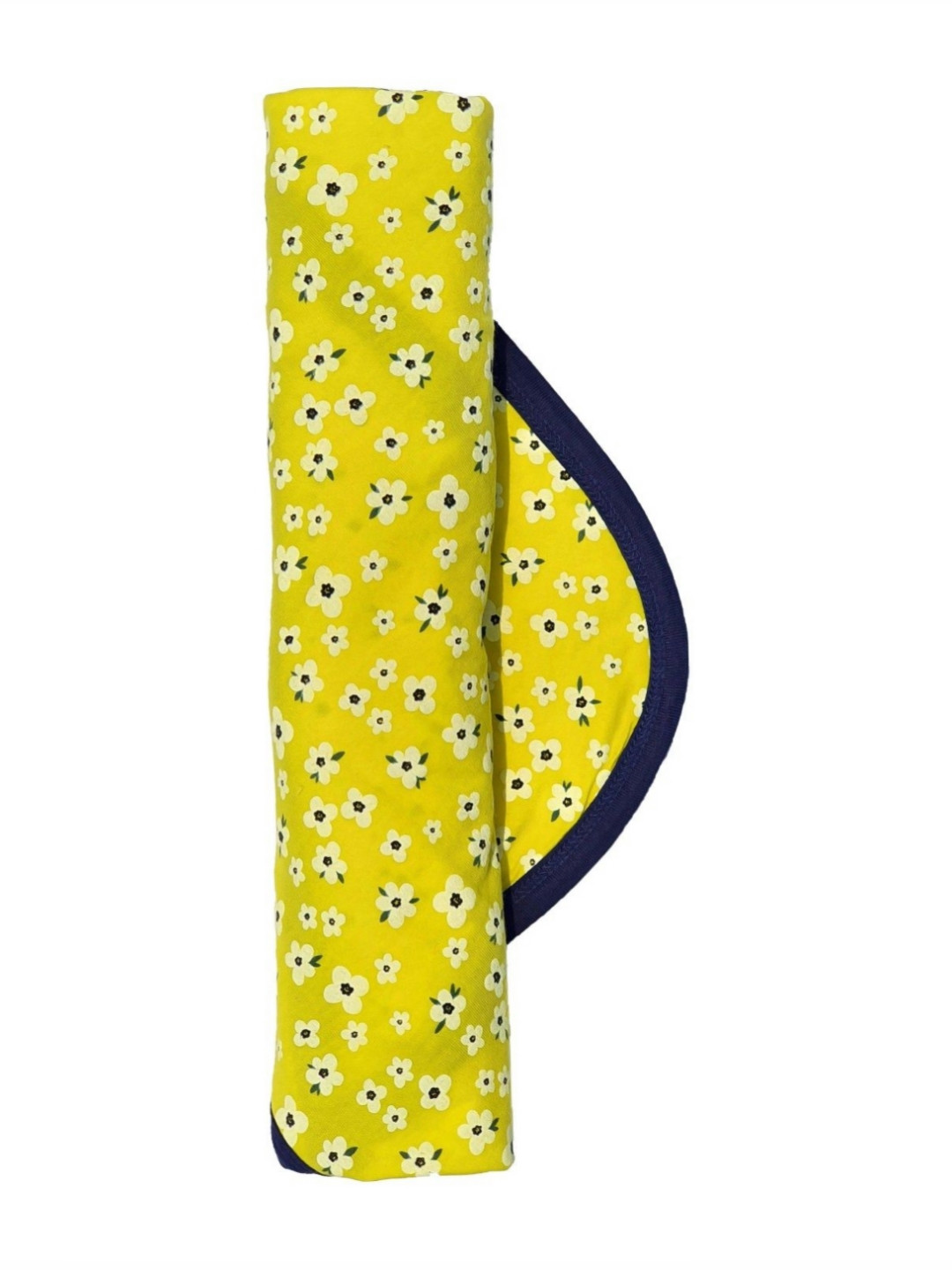 Babybuttons Infants Yellow Floral Cotton Mild Winter Blanket