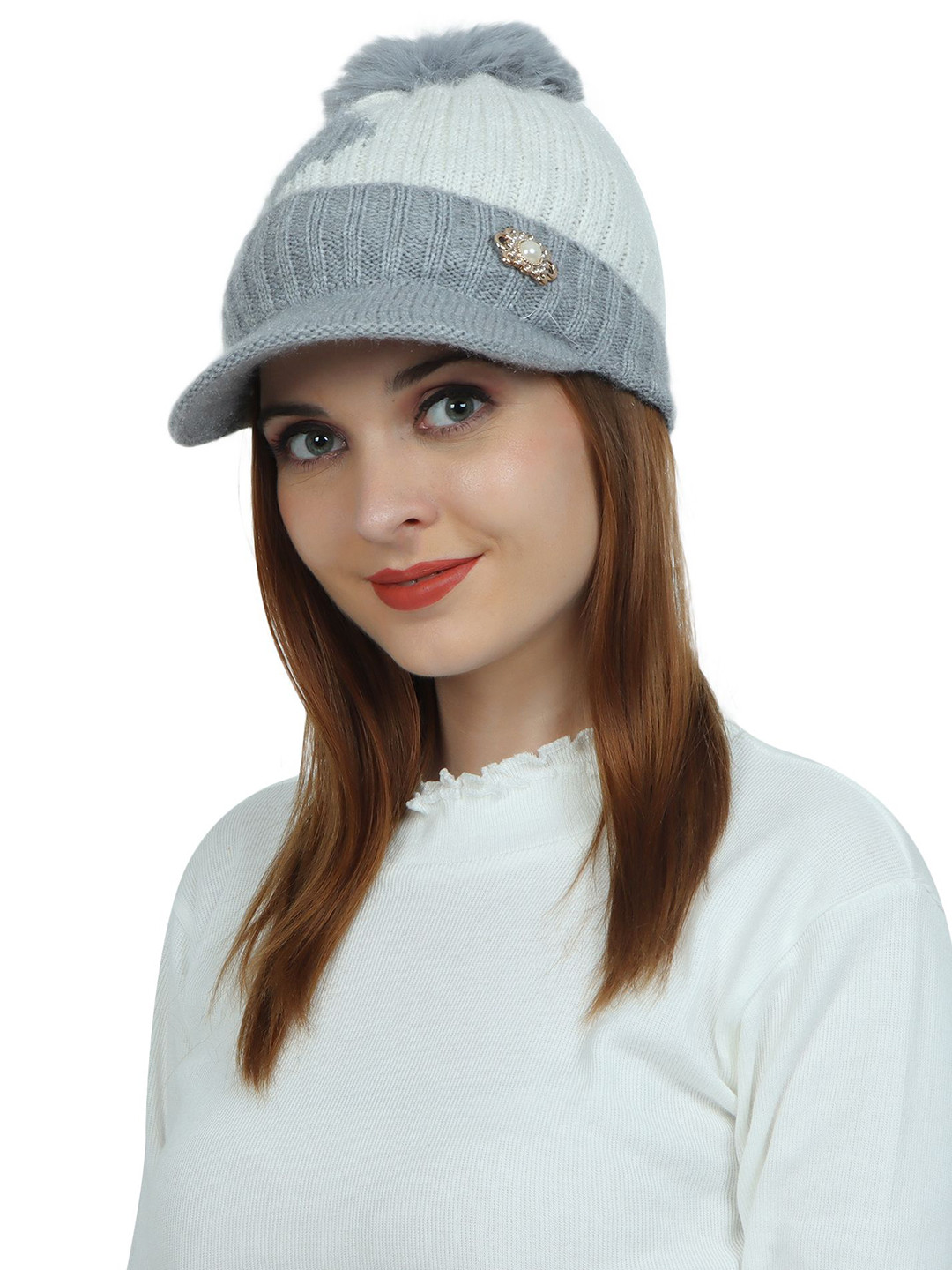 YOUTH ROBE Women Woollen Beanie Cap