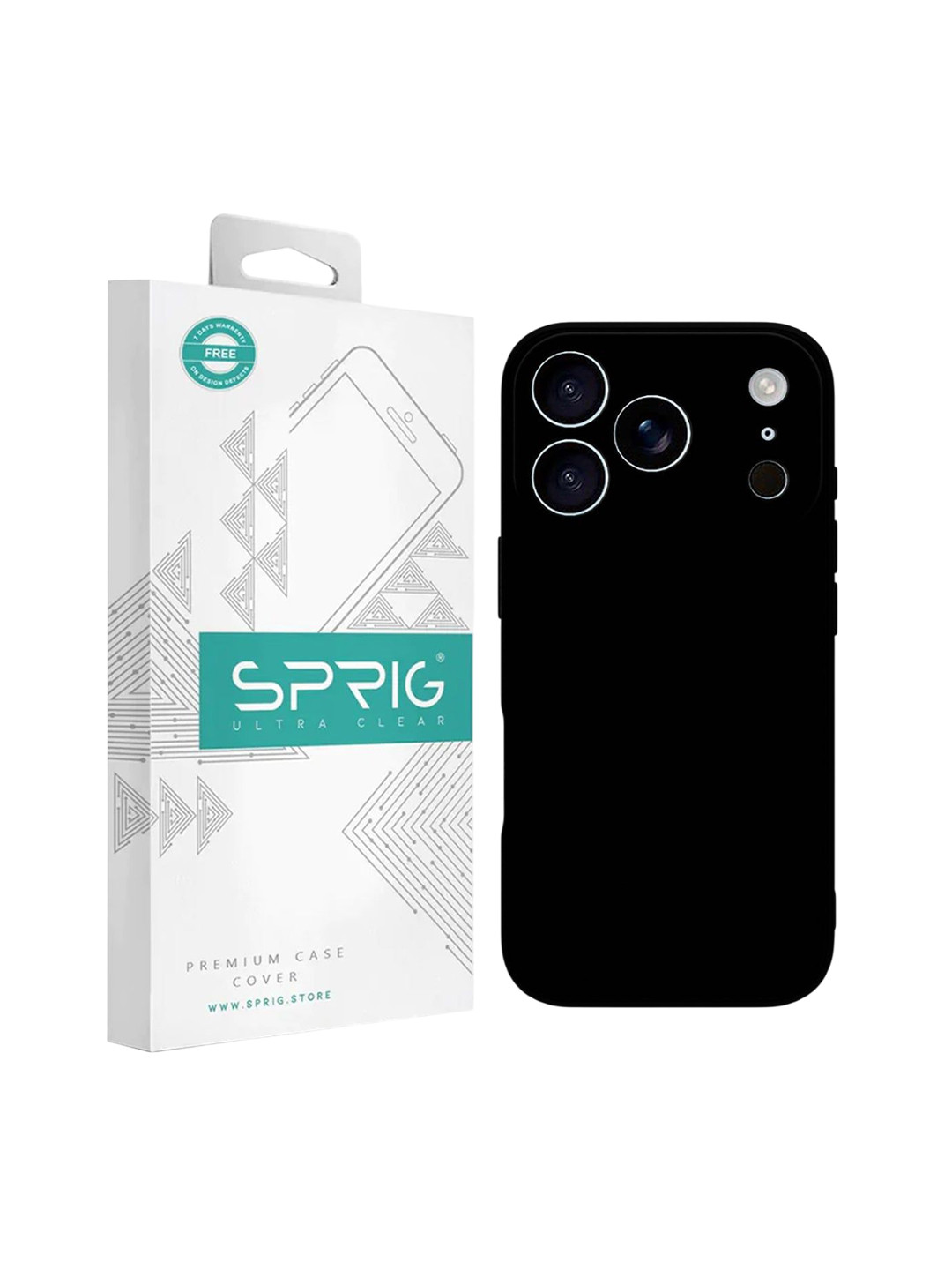 SPRIG iPhone 17 Pro Max TPU Matte Back Case