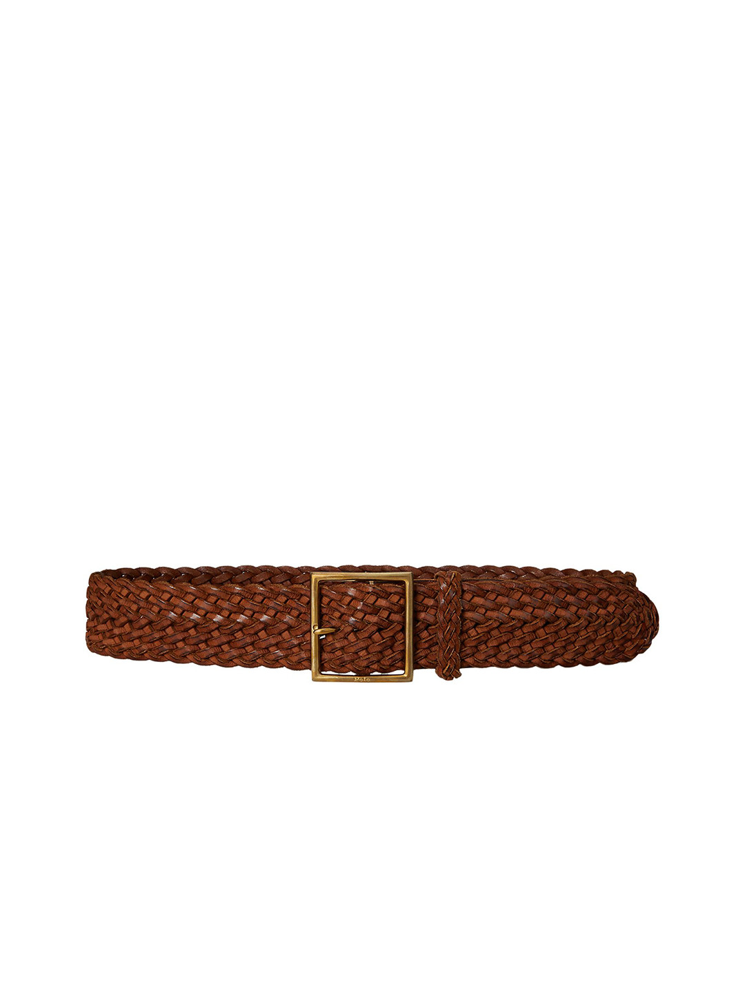 Polo Ralph Lauren Women Braided Leather Belt
