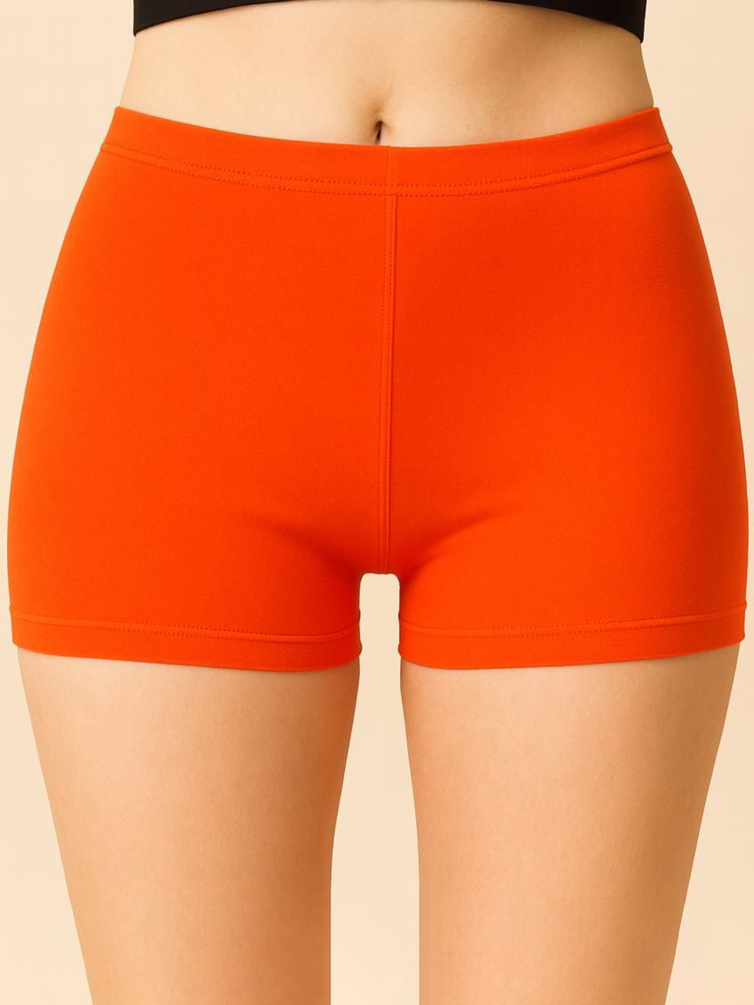 ULLAS Cotton Boy Shorts US1 SBT-33 D Orange XS-1