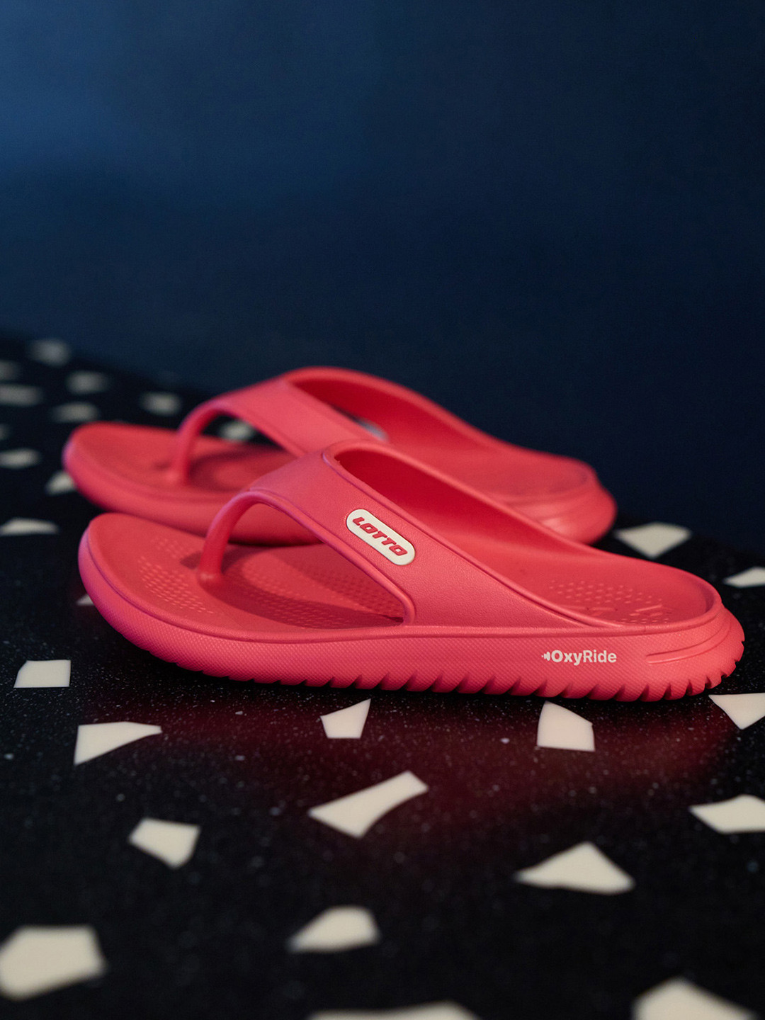 Lotto Women Momentum Pink Flip Flops