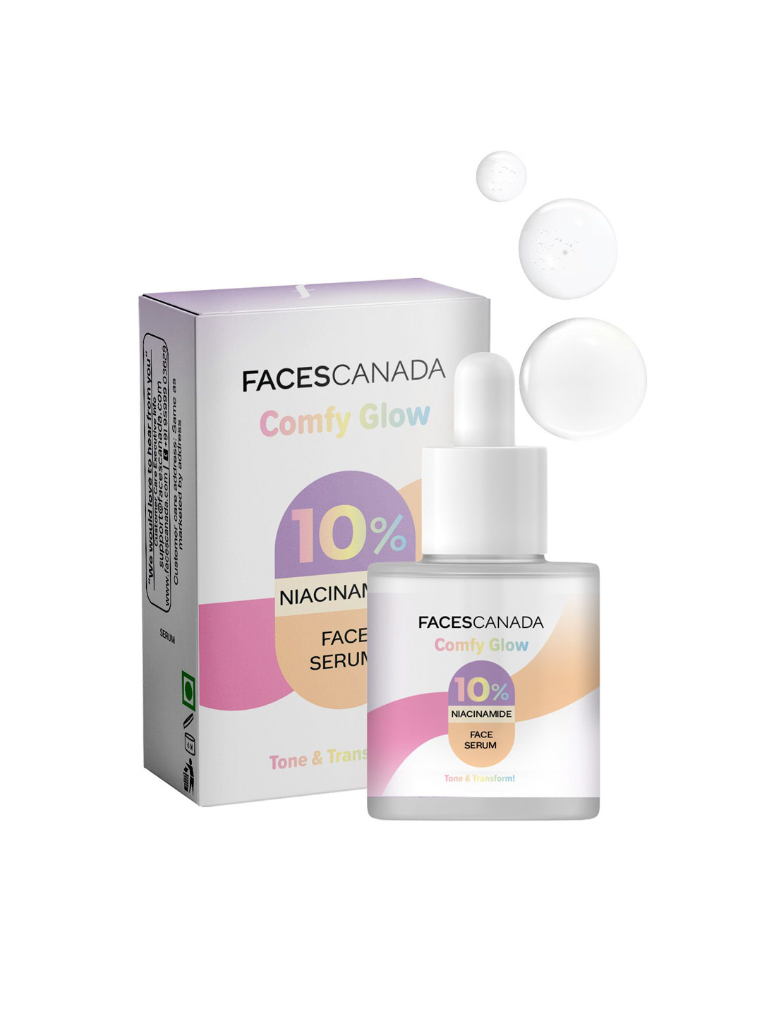 FACES CANADA Comfy Glow 10% Niacinamide Face Serum - 15 ml