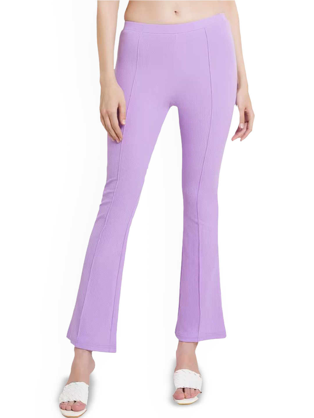 MIXFIT Women Pack Of 2 Slim Fit Trousers