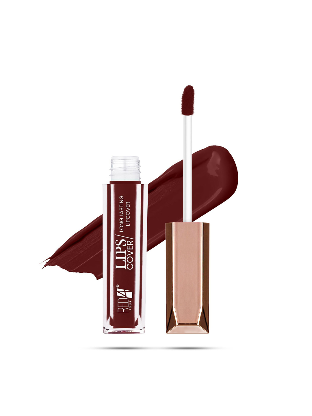 RED 4 Lips Cover Water-Proof & Long Lasting Liquid Lipstick-4ml-135