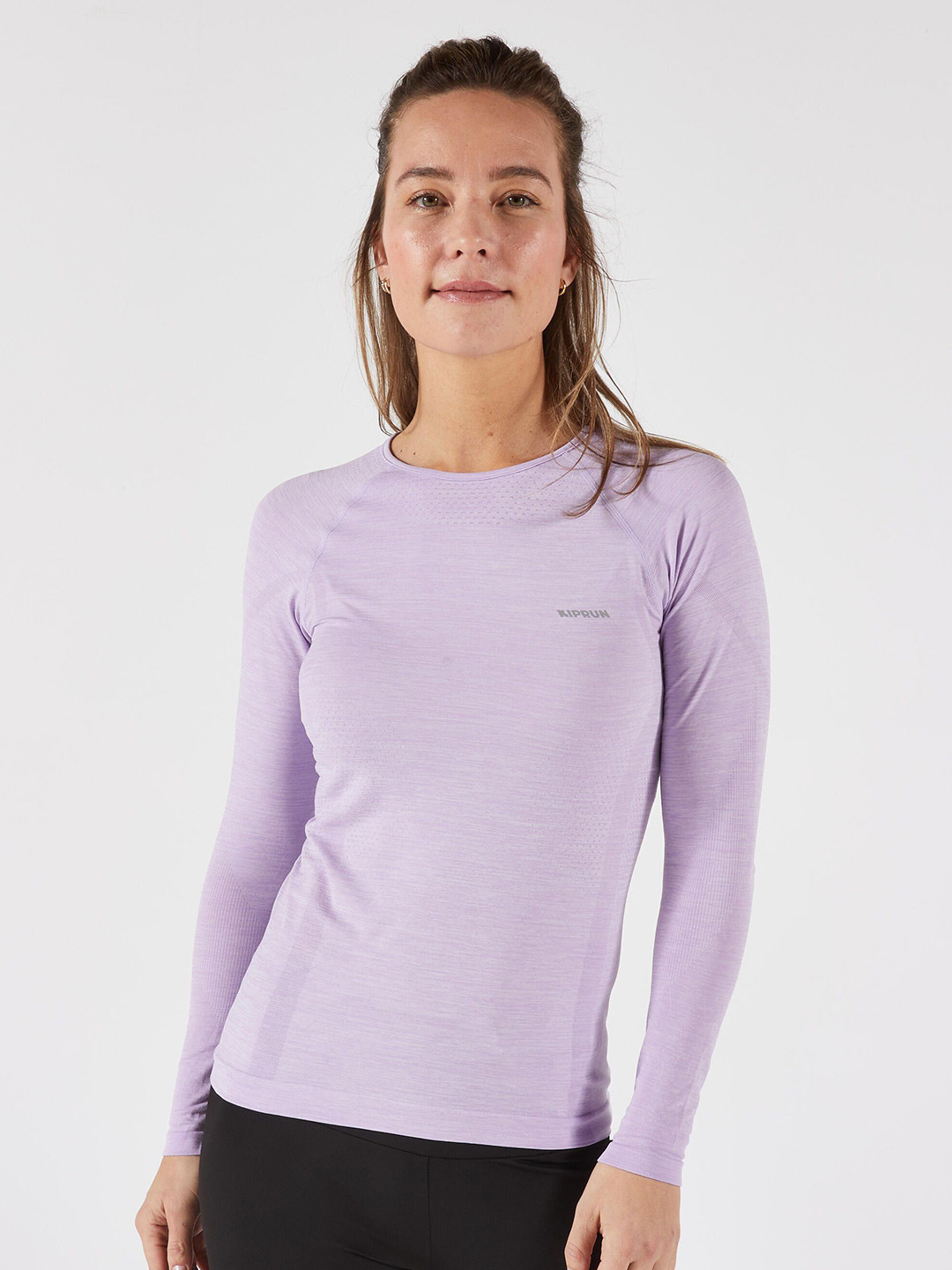Decathlon Kiprun - Women Lilac Run 500 Moisture Managing Running T-Shirt