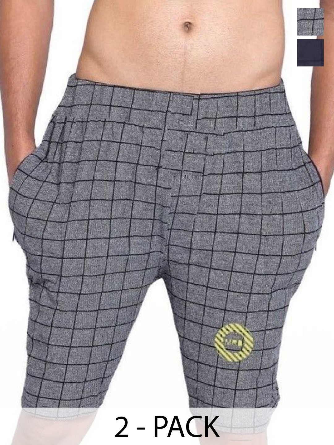 MRB Men Checked Outdoor with Technology Shorts
