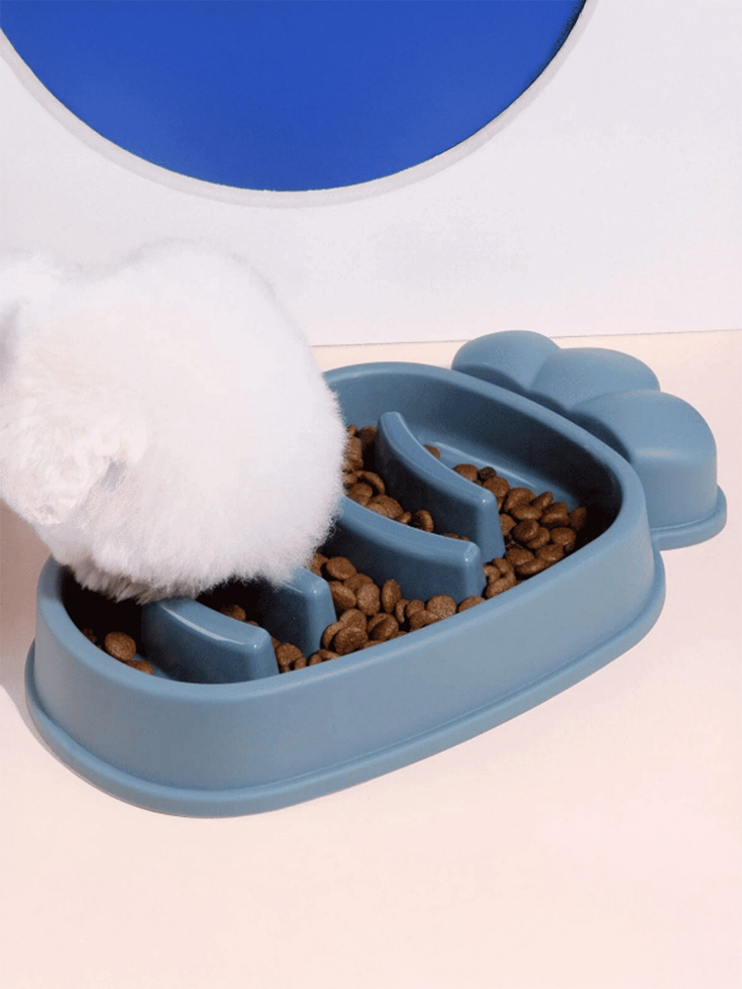 Petbabas Anti-Skid Durable Slow Feeder Bowl For Dogs & Cats