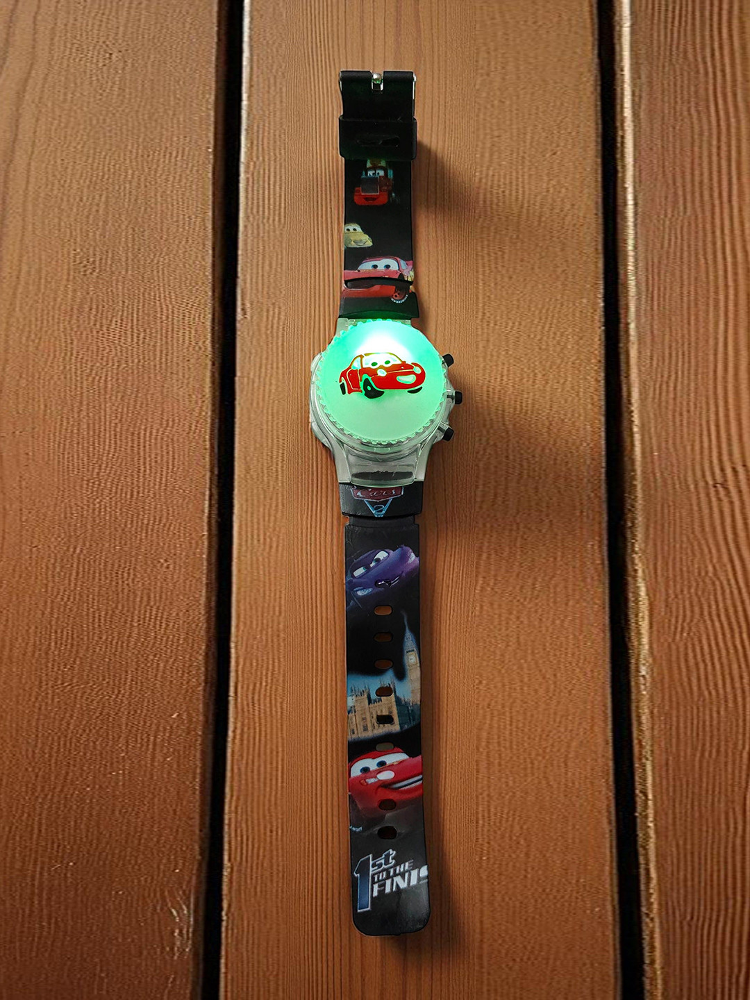 V.R.ENTERPRISES Boys Printed Dial & Straps Digital Automatic Watch WT 2521