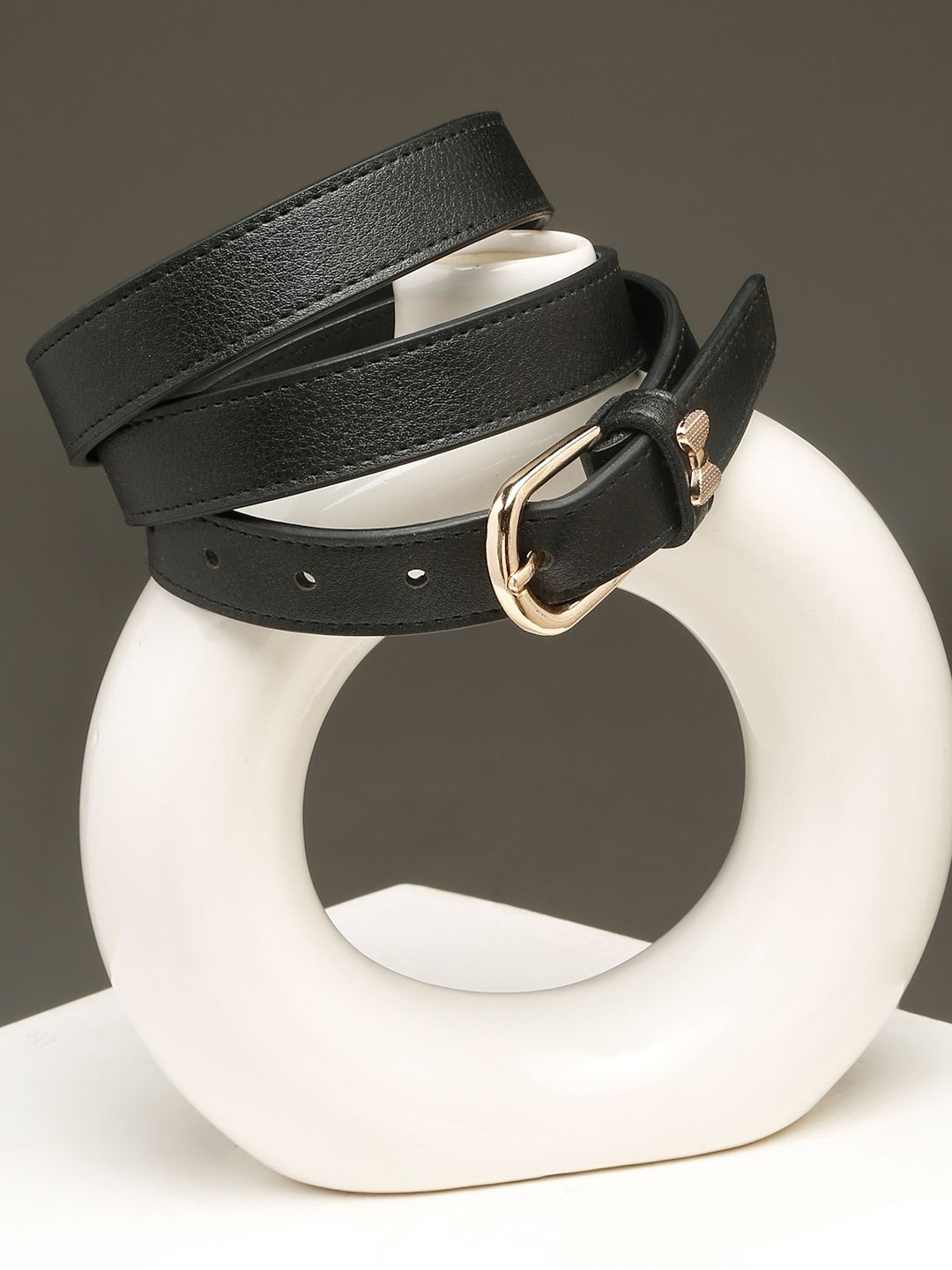 TYBELT Women Bow Pin Buckle Belt