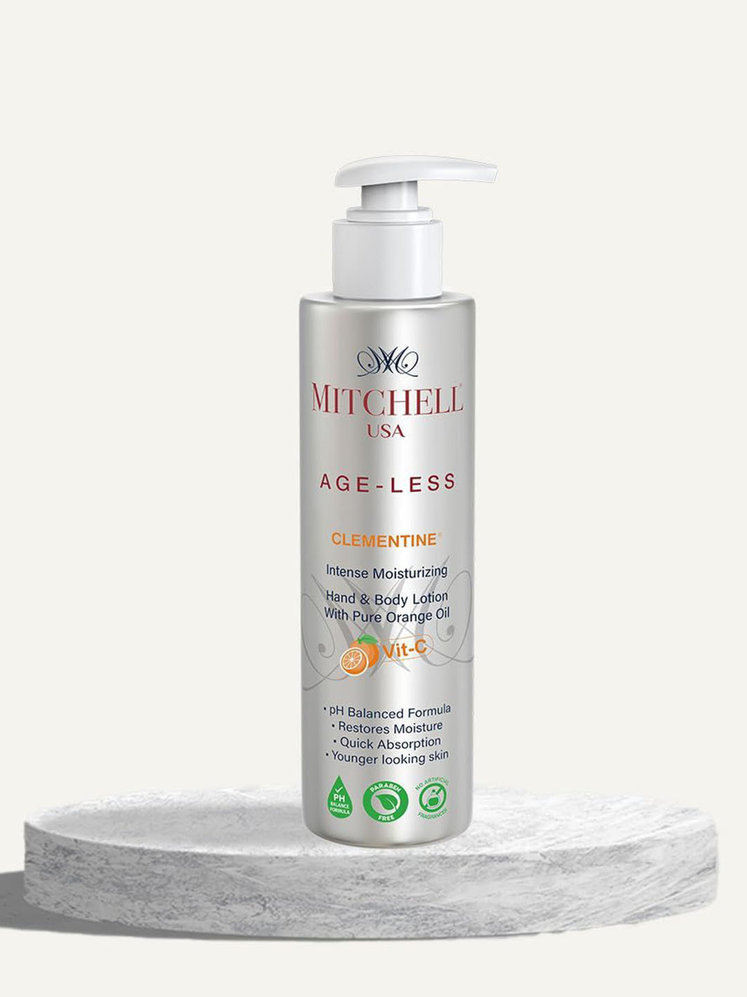 MITCHELL USA Clementine Hand & Body Lotion With Vitamin C - 200 ml