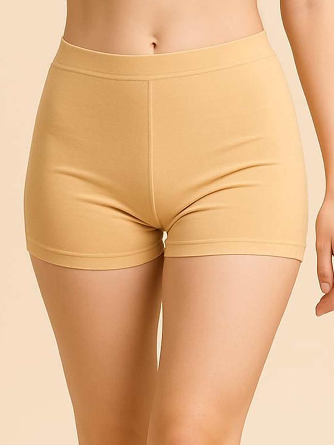 ULLAS Super Combed Cotton Mid-Rise Boy Shorts Briefs