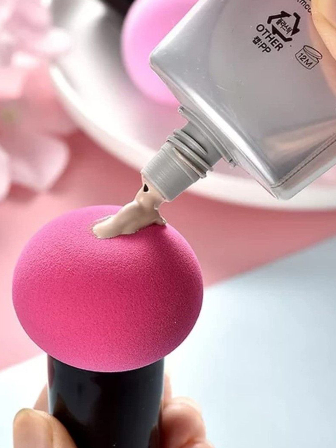 PURRPALAX Soft Mushroom Head Makeup Puff