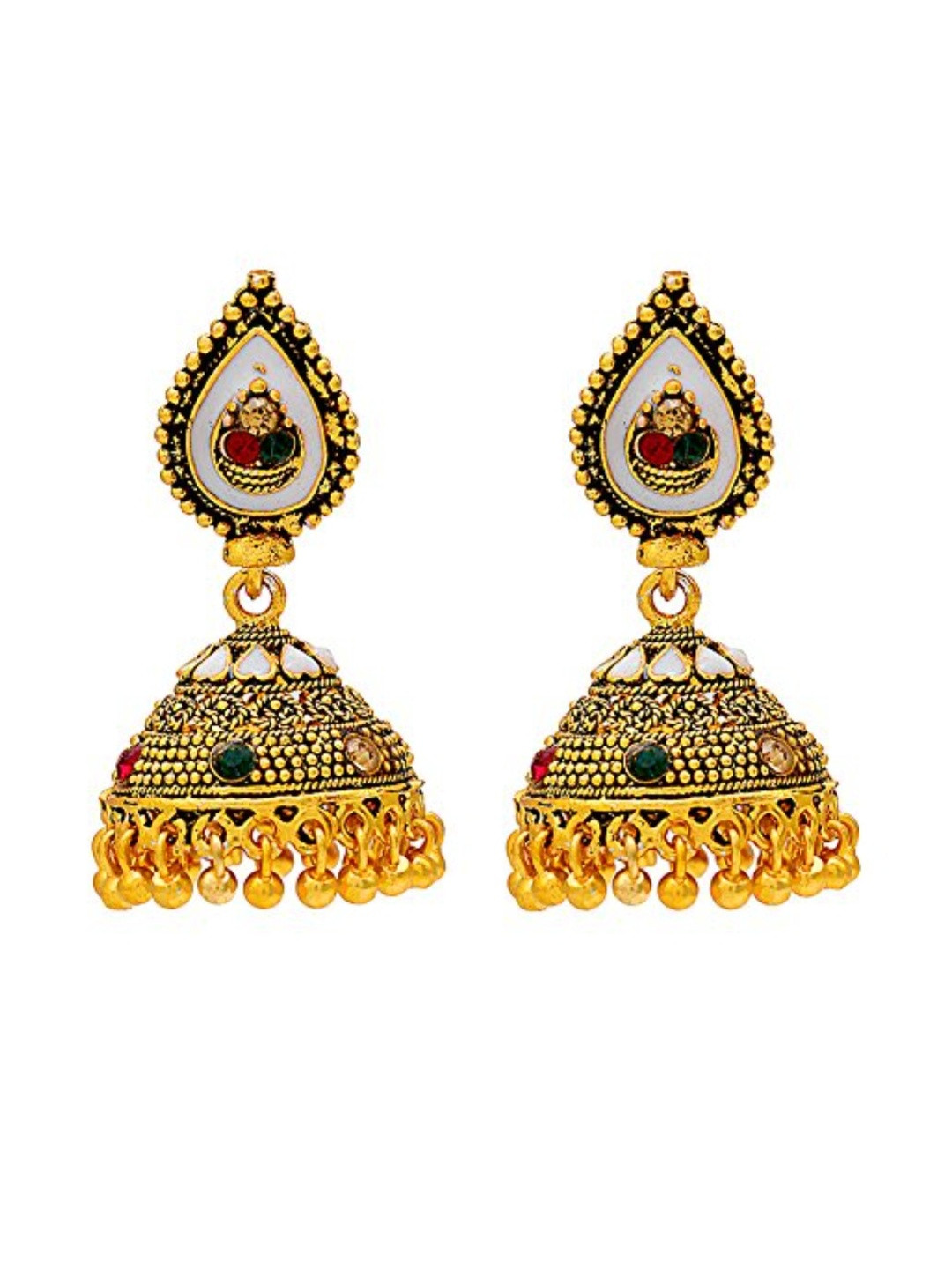 Gold Plated Traditional dailyuse Jhumki for Women