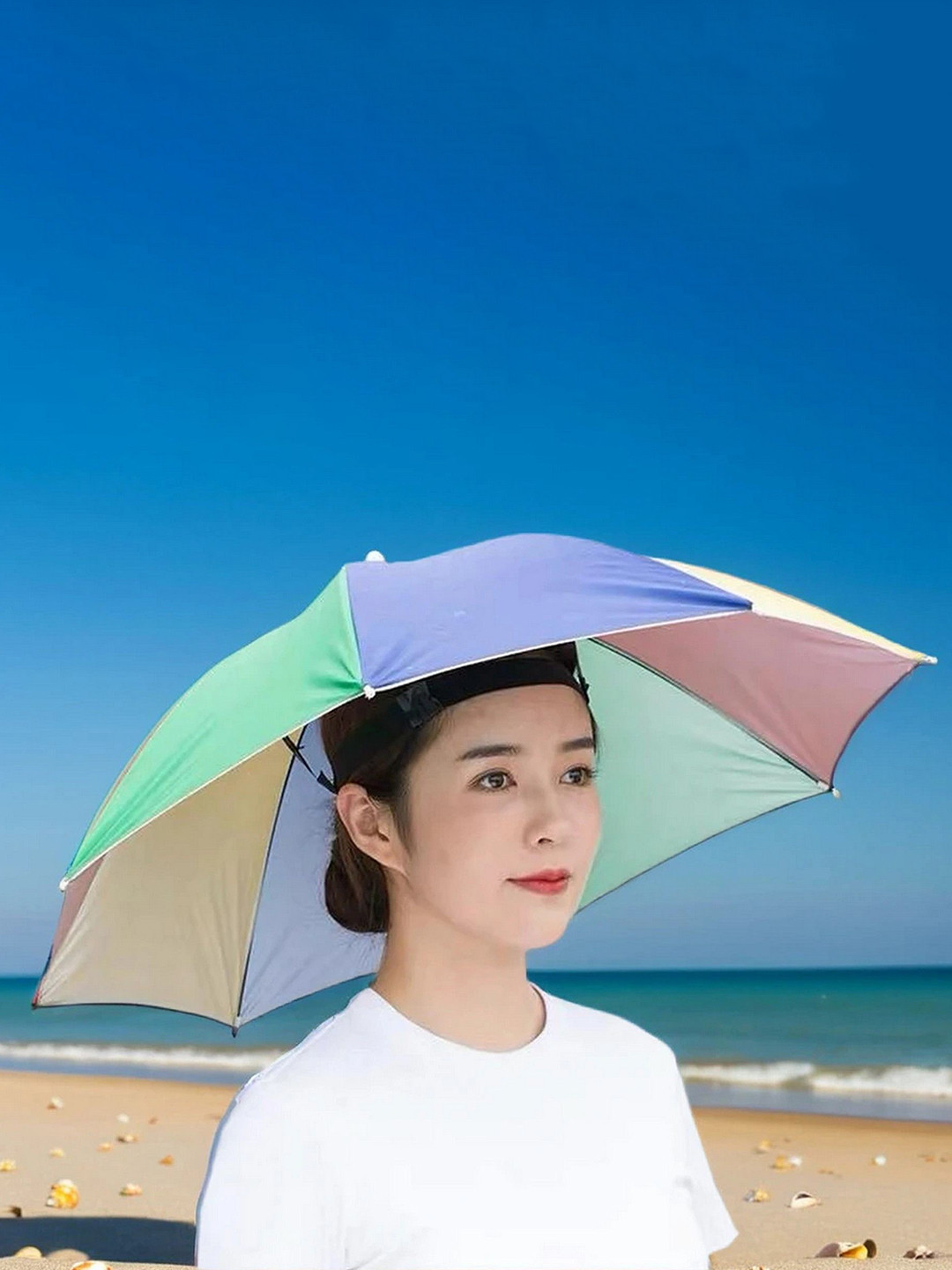 Infispace Manual Colourblocked Umbrella