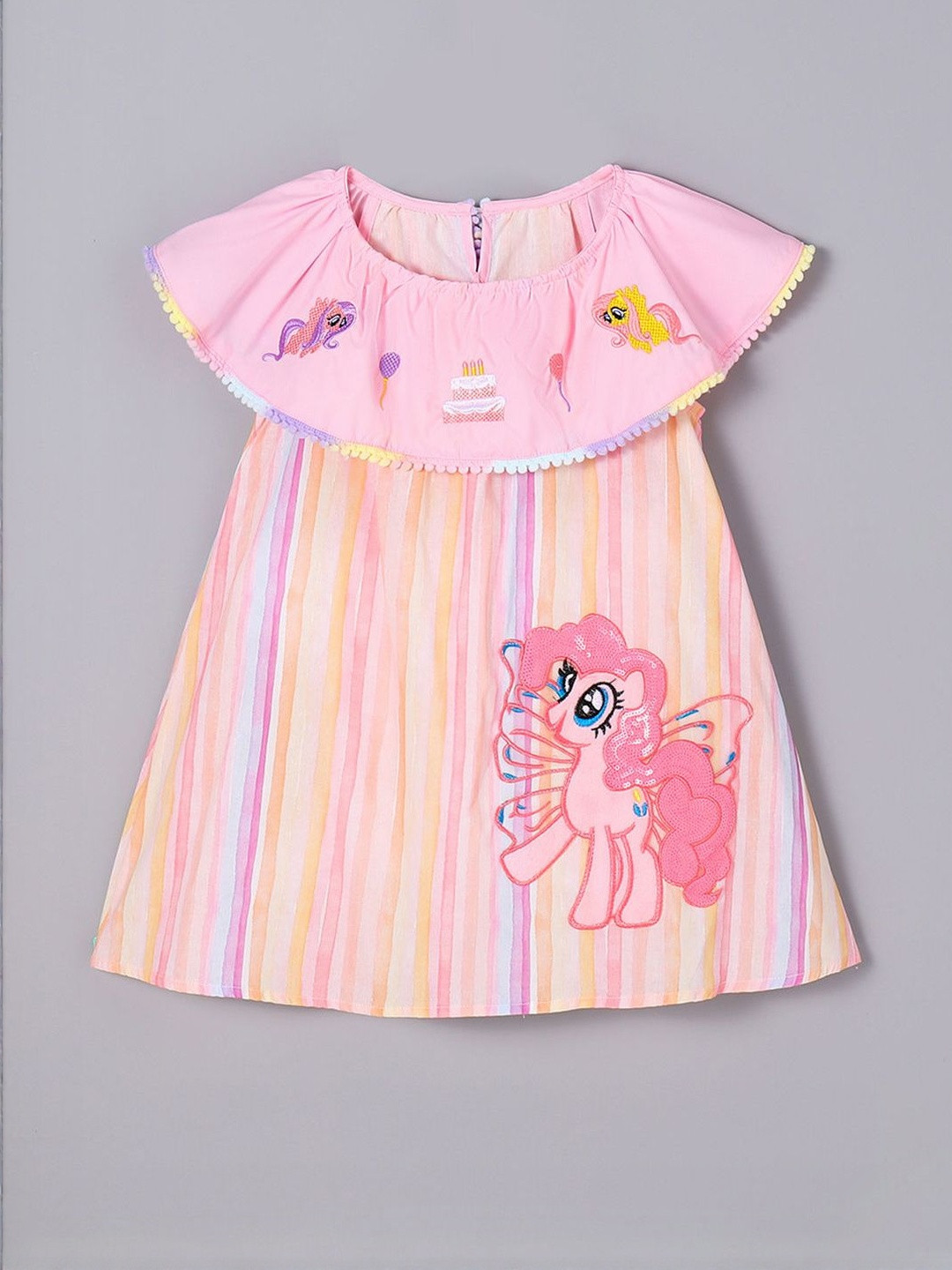 My Little Pony Embroidered Casual Dress