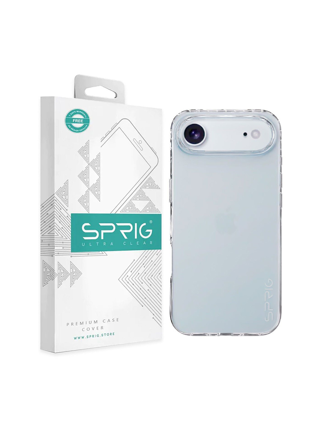 SPRIG Transparent iPhone 17 Air Back Case