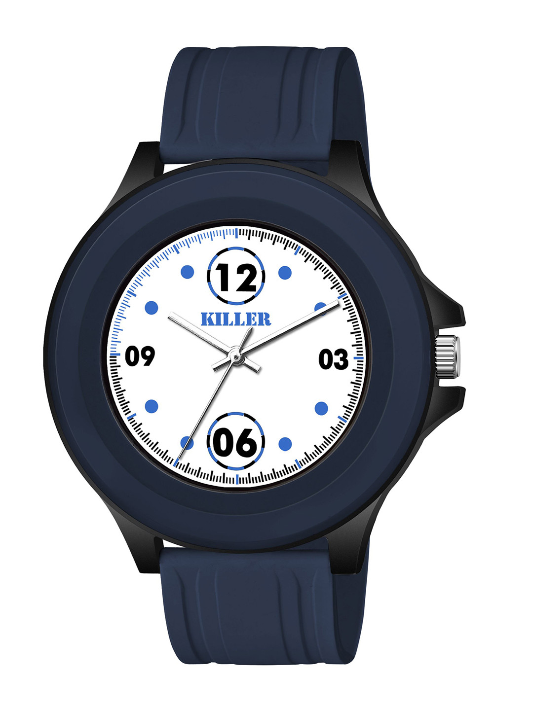 Killer Men Dial & Straps Analogue Watch Timewear 208 BW premium watch with PU Strap