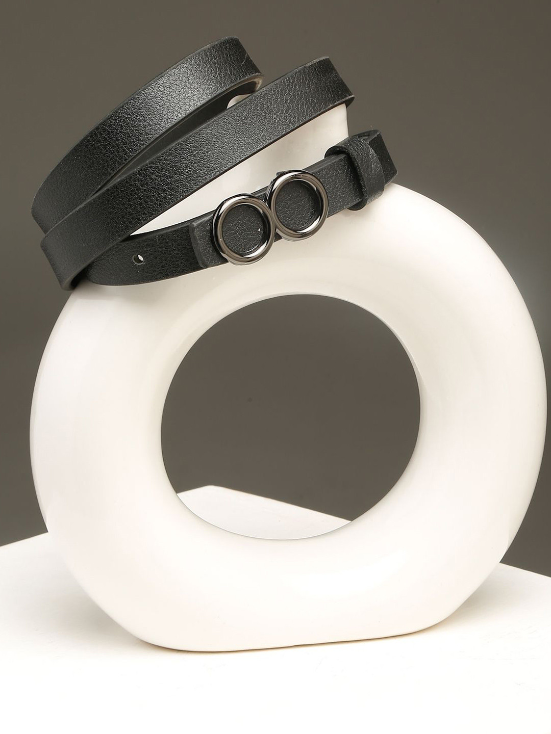 TYBELT Women Textured PU Leather Belt