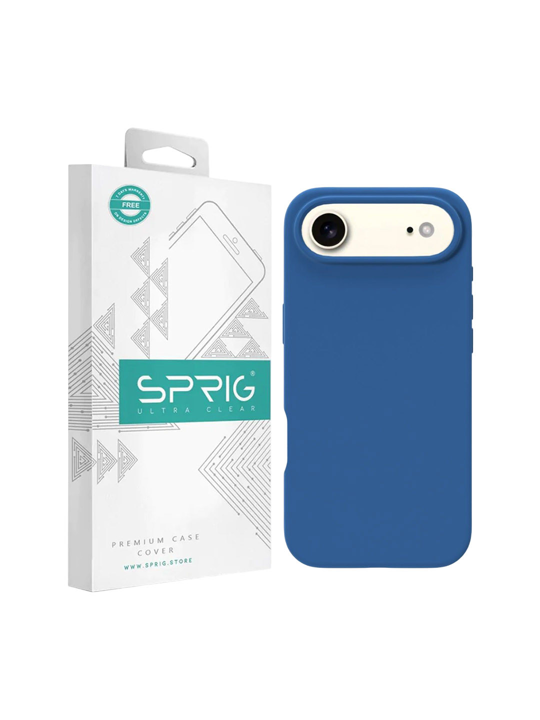SPRIG iPhone 17 Liquid Silicone Impact Resistant Back Cover