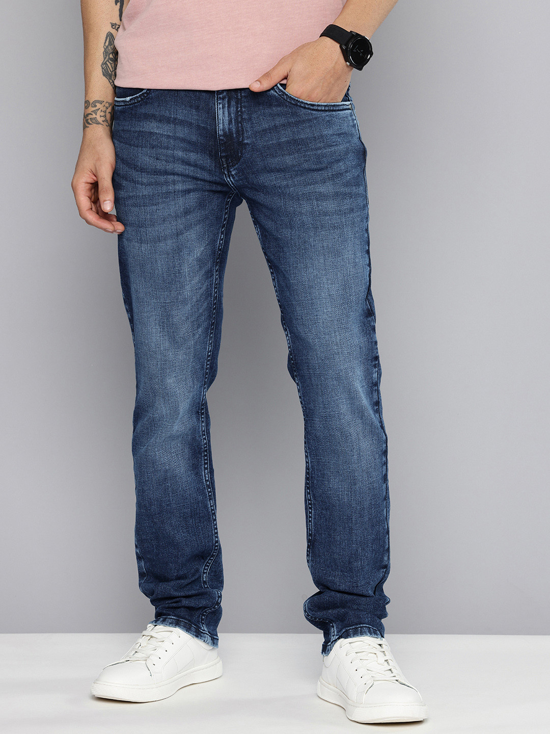 Mufti Men BOM 051 Super Slim Fit Stretchable Jeans