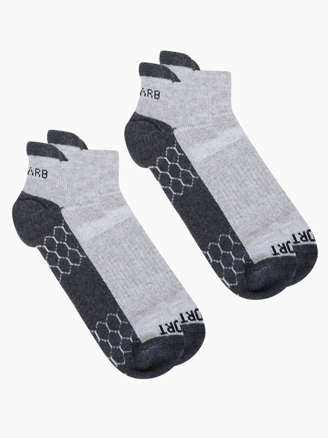 AIR GARB Unisex Pack of 2 Low Ankle Power Fit Sports Socks