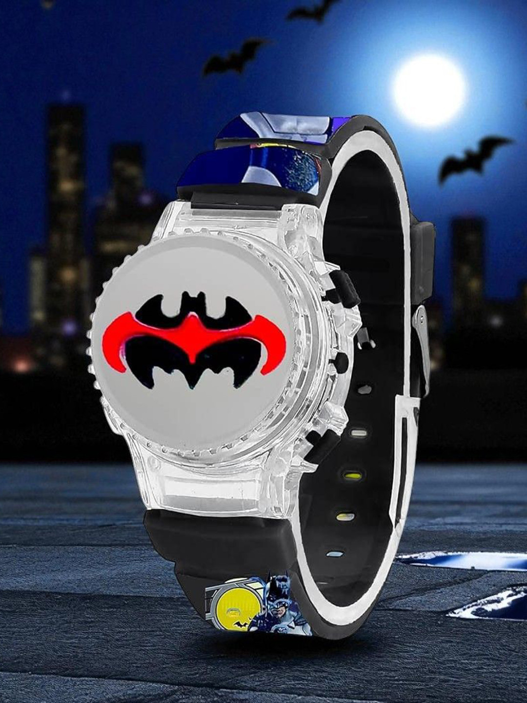 V.R.ENTERPRISES Kids Printed Dial & Straps Digital Automatic Watch WT 2533