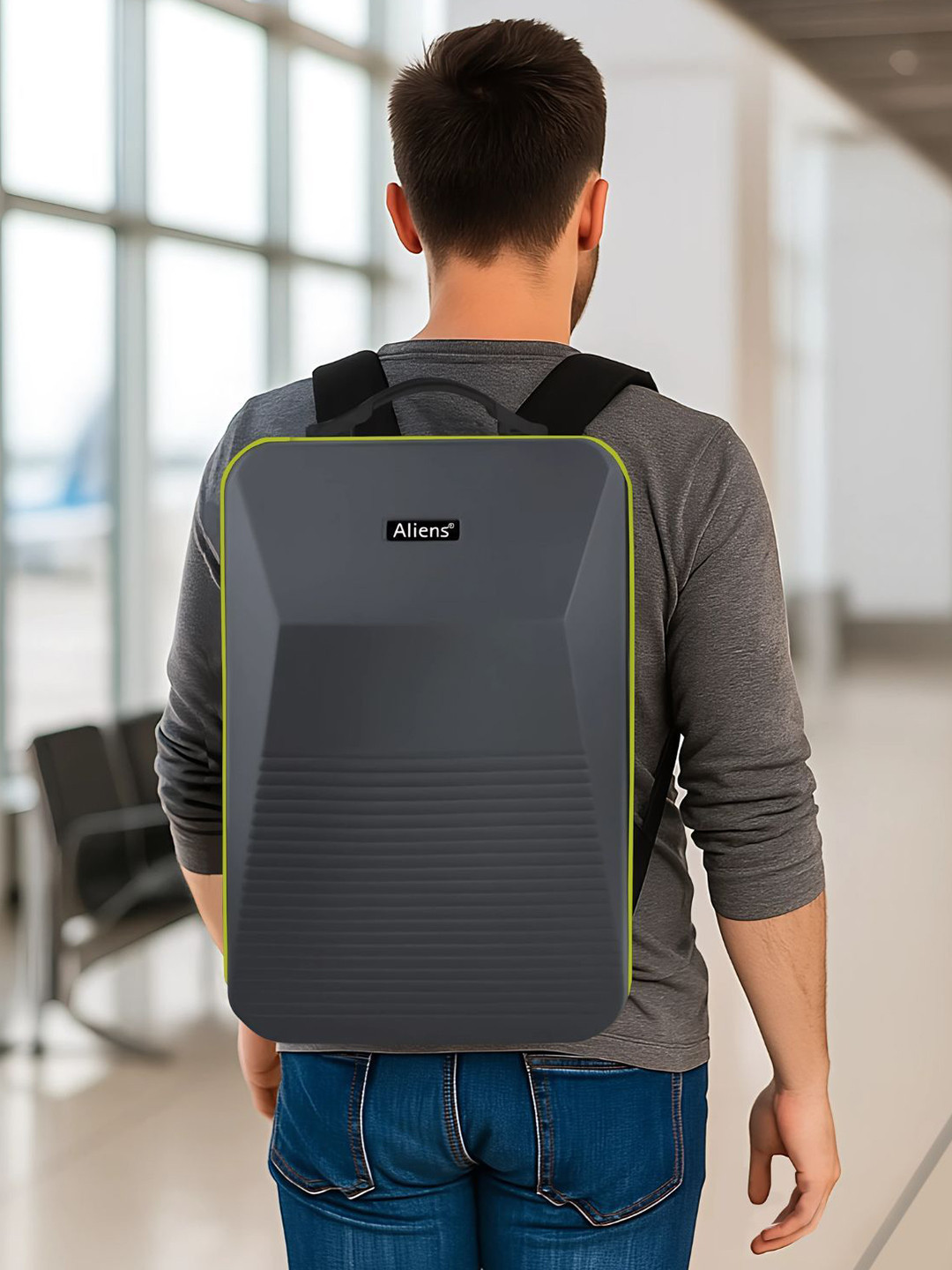 AirSound Hardshell Unisex Ergonomic Backpack